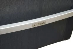 OUTFLEXX Set, Schwarz, Edelstahl/Teak, Tisch 180/240 X 100 Cm, 6 Stapelstühle Gepolstert -Ausgewählte Gartenmöbelgeschäfte 10 14137.jpg