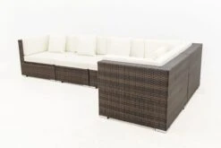 OUTFLEXX Loungemöbel-Set, 5 Pers, Braun Marmoriert, Polyrattan, Wasserfeste Kissenbox -Ausgewählte Gartenmöbelgeschäfte 10 16064 BOX A.jpg