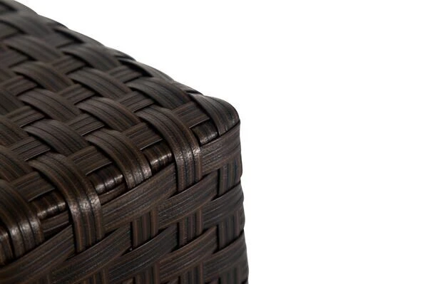 OUTFLEXX Loungemöbel-Set, Braun, Polyrattan, 6 Personen, Wasserfeste Kissenbox 12 OUTFLEXX Loungemöbel-Set, Braun, Polyrattan, 6 Personen, Wasserfeste Kissenbox – Bild 10