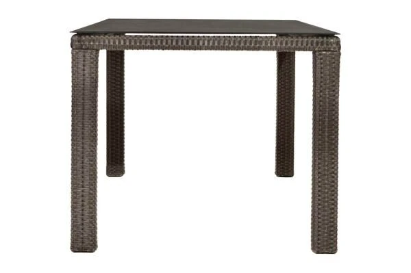 Ploß Rocking Dining Tisch, Grau/braun-meliert, Polyrattan, 170 X 90 Cm, Glasplatte In Steinoptik 12 Ploß Rocking Dining Tisch, Grau/braun-meliert, Polyrattan, 170 X 90 Cm, Glasplatte In Steinoptik – Bild 10