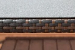 OUTFLEXX Dining Tisch, Braun Marmoriert, Polyrattan, 180 X 100 Cm, Tischplatte Spraystone, 6mm -Ausgewählte Gartenmöbelgeschäfte 10 20665.jpg