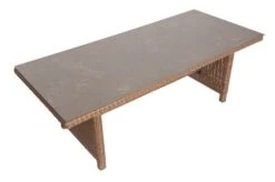 OUTFLEXX Dining Tisch, Hellbraun, Polyrattan, 220 X 100 Cm, Tischplatte Spraystone, 6mm -Ausgewählte Gartenmöbelgeschäfte 10 20677.jpg