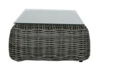 OUTFLEXX Loungemöbel, Two Tone Grey, Polyrattan, 4 Personen, Inkl. Tisch 70 X 130 Cm Und Polster In Grau -Ausgewählte Gartenmöbelgeschäfte 10 20906.jpg