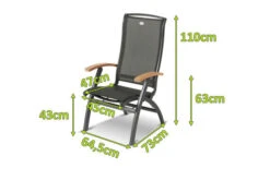 HARTMAN Da Vinci Multipositionssessel, Xerix/anthrazit, Alu/Textilene, Mit FSC-Teak-Armlehnen -Ausgewählte Gartenmöbelgeschäfte 11660 1 mass.jpg