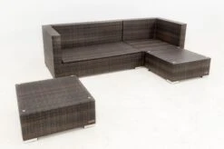 OUTFLEXX Loungemöbel-Set, Braun Marmoriert, 5 Pers, Polyrattan, Wasserfeste Kissenbox -Ausgewählte Gartenmöbelgeschäfte 11 16068 BOX A.jpg