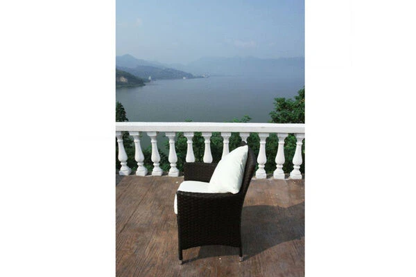 OUTFLEXX 2er Set Sessel, Braun, Polyrattan Inkl. Kissen Und Polster 14 OUTFLEXX 2er Set Sessel, Braun, Polyrattan Inkl. Kissen Und Polster – Bild 12