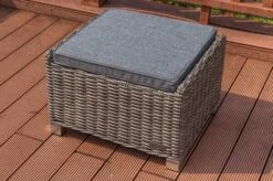 OUTFLEXX Dining Sessel, Grau, Polyrattan, 74 X 83 X 110 Cm, Stufenlos Verstellbar, Inkl. Hocker -Ausgewählte Gartenmöbelgeschäfte 12 20898.jpg