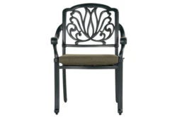 HARTMAN Amalfi Esstischgarnitur, Dunkelgrün, Alu-Guss, 6 Diningsessel, Inkl. Polster, 214x112 Cm -Ausgewählte Gartenmöbelgeschäfte 12 21183.jpg