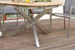 DIAMOND GARDEN Lyon Triangel Esstisch, Edelstahl/Recycled Teak, 150x 150 Cm -Ausgewählte Gartenmöbelgeschäfte 12 21210.jpg