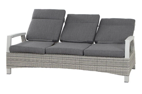 SIENA GARDEN Corido Loungeset, Ice Grey, Alu / Gardino®-Geflecht, 2 Diningsessel + 3er Sofa, Stufenloser Lifttisch 160x90x47-71cm 14 SIENA GARDEN Corido Loungeset, Ice Grey, Alu / Gardino®-Geflecht, 2 Diningsessel + 3er Sofa, Stufenloser Lifttisch 160x90x47-71cm – Bild 12