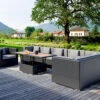 OUTFLEXX Loungemöbel-Set, Schwarz, Polyrattan, Für 8 Personen, Inkl. Loungetisch, Wasserfeste Kissenbox -Ausgewählte Gartenmöbelgeschäfte 1380 BOX D 1 CGI.jpg