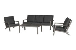 SIENA GARDEN Belia Loungesessel, Matt-silber, Aluminium, 79x91x81 Cm, Inkl. Polster Dunkelgrau -Ausgewählte Gartenmöbelgeschäfte 13 17147 2.jpg