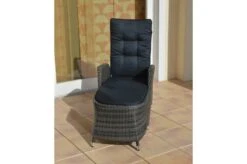 Ploß Rocking Dining Sessel, Grau/braun-meliert, Polyrattan, Verstellbar, Mit Fußhocker -Ausgewählte Gartenmöbelgeschäfte 13 18832.jpg