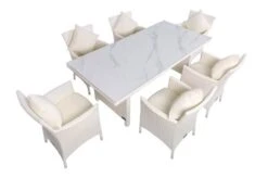 OUTFLEXX Dining Set, Weiß, Polyrattan, Tisch 200x95cm, Spraystone, 6mm, 6 Sessel -Ausgewählte Gartenmöbelgeschäfte 13 20670.jpg