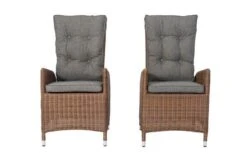OUTFLEXX 2er Set Dining Sessel, Hellbraun, Polyrattan, 55 X 65 X 112 Cm, Rücken Stufenlos Verstellbar -Ausgewählte Gartenmöbelgeschäfte 13 20678.jpg