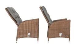 OUTFLEXX 2er Set Dining Sessel, Hellbraun, Polyrattan, 55 X 65 X 112 Cm, Rücken Stufenlos Verstellbar -Ausgewählte Gartenmöbelgeschäfte 15 20678.jpg