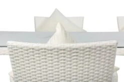 OUTFLEXX Dining Set, Weiß, Polyrattan, Tisch 200x95cm, Spraystone, 6mm, 6 Sessel -Ausgewählte Gartenmöbelgeschäfte 16 20670.jpg