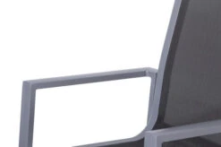 OUTFLEXX Premium Esstischgarnitur, Silber/grau, Alu/Textilene, Ausziehtisch 180/240 X 100 Cm, 6 Stapelsessel -Ausgewählte Gartenmöbelgeschäfte 16 21433.jpg