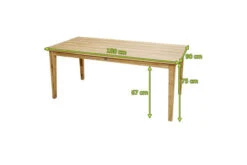 Ploß Borneo Dining-Tisch, FSC-Akazienholz, Gebürstet, 180x90cm -Ausgewählte Gartenmöbelgeschäfte 17636 5.jpg