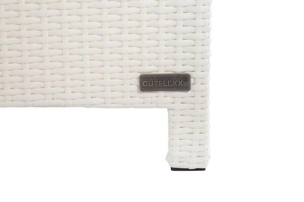 OUTFLEXX Dining Tisch, Weiß, Polyrattan, 200 X 95 Cm, Tischplatte Spraystone, 6mm 19 OUTFLEXX Dining Tisch, Weiß, Polyrattan, 200 X 95 Cm, Tischplatte Spraystone, 6mm – Bild 17