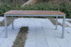 VILLANA Esstisch, Alu Pulverbeschichtet / FSC Akazienholz, 180 X 90 Cm 12 VILLANA Esstisch, Alu Pulverbeschichtet / FSC Akazienholz, 180 X 90 Cm -Ausgewählte Gartenmöbelgeschäfte 18380 3.jpg