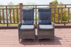 OUTFLEXX 2er Set Dining Sessel, Grau, Polyrattan, Je 55 X 65 X 112 Cm, Rücken Stufenlos Verstellbar 39 OUTFLEXX 2er Set Dining Sessel, Grau, Polyrattan, Je 55 X 65 X 112 Cm, Rücken Stufenlos Verstellbar -Ausgewählte Gartenmöbelgeschäfte 18 18368.jpg