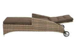 Ploß Rabida Comfort Rollliege, Champagner-meliert, Polyrattan, 198x68x44cm, Verstellbar, Hohe Sitzhöhe -Ausgewählte Gartenmöbelgeschäfte 18 20165.jpg