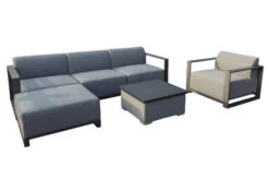 OUTFLEXX Loungeset, Flanelle, Alu/Sunbrella, Für 5 Personen, Höhenverstellbarer Loungetisch -Ausgewählte Gartenmöbelgeschäfte 18 21596.jpg