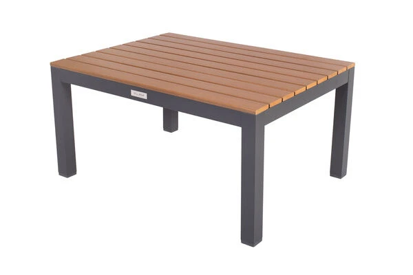 VILLANA Eck-Loungegruppe, Anthrazit/grau Meliert, Alu/Holzimitat/Polyester, 5 Personen, Inkl. Kissen 11 VILLANA Eck-Loungegruppe, Anthrazit/grau Meliert, Alu/Holzimitat/Polyester, 5 Personen, Inkl. Kissen – Bild 9