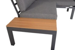 VILLANA Eck-Loungegruppe, Anthrazit/grau Meliert, Alu/Holzimitat/Polyester, 5 Personen, Inkl. Kissen 40 VILLANA Eck-Loungegruppe, Anthrazit/grau Meliert, Alu/Holzimitat/Polyester, 5 Personen, Inkl. Kissen -Ausgewählte Gartenmöbelgeschäfte 19812 Polywood 13.jpg