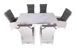 OUTFLEXX Dining Set, Weiß, Polyrattan, Tisch 200x95cm, Spraystone 6mm, 6 Dining Sessel Verstellbar -Ausgewählte Gartenmöbelgeschäfte 19 20672.jpg