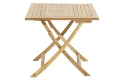 Klapptisch Alabama Aus Teakholz Von Ploß, 80x80x75 Cm