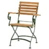 Ploß Verona Klappstuhl, Natur/grün, FSC Teak/Eisen, Mit Armlehnen 2 Ploß Verona Klappstuhl, Natur/grün, FSC Teak/Eisen, Mit Armlehnen -Ausgewählte Gartenmöbelgeschäfte 1 12869.jpg