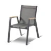 HARTMAN Aruba Stapelsessel, Xerix/anthrazit, Alu/Textilene, Mit Armlehnen Aus Teak -Ausgewählte Gartenmöbelgeschäfte 1 13459.jpg