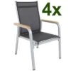 Kettler Granada 4er-Set Stapelsessel, Silber/anthrazit, Mit FSC Teakholz-Armlehnen, 0301205-0100 -Ausgewählte Gartenmöbelgeschäfte 1 13706.jpg
