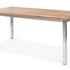 OUTFLEXX Esstisch, Silber/natur, Edelstahl/ Recyceltes FSC®-Teakholz, 180x90cm, Rustikal Gebürstet -Ausgewählte Gartenmöbelgeschäfte 1 15862.jpg