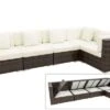 OUTFLEXX Loungemöbel-Set, 5 Pers, Braun Marmoriert, Polyrattan, Wasserfeste Kissenbox -Ausgewählte Gartenmöbelgeschäfte 1 16064 BOX A.jpg