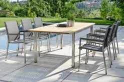 STERN Ausziehtisch, Silber/natur, Edelstahl/FSC-Teakholz, 162/220x90 Cm, Butterfly-Auszug -Ausgewählte Gartenmöbelgeschäfte 1 16498.jpg