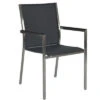 STERN Polaris Stapelsessel, Silbergrau/schwarz, Edelstahl/Textil, 61 X 54 X 89 Cm, Alu Armlehnen -Ausgewählte Gartenmöbelgeschäfte 1 16499.jpg