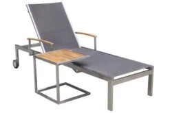 OUTFLEXX Sonnenliegen-Set, Taupe, Edelstahl/FSC-Teak, 195,5x74x35cm, Mit Armlehnen, Inkl. Beistelltisch 45x45cm 13 OUTFLEXX Sonnenliegen-Set, Taupe, Edelstahl/FSC-Teak, 195,5x74x35cm, Mit Armlehnen, Inkl. Beistelltisch 45x45cm -Ausgewählte Gartenmöbelgeschäfte 1 16547.jpg
