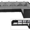 OUTFLEXX Loungemöbel-Set Polyrattan, Schwarz, Für 5 Personen, Wasserfeste Kissenbox -Ausgewählte Gartenmöbelgeschäfte 1 1714 BOX A.jpg