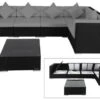 OUTFLEXX Loungemöbel-Set Polyrattan, Schwarz, Für 5 Personen, Inkl. Kaffeetisch, Wasserfeste Kissenbox -Ausgewählte Gartenmöbelgeschäfte 1 1714 BOX B.jpg
