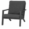 SIENA GARDEN Belia Loungesessel, Matt-anthrazit, Aluminium, 79x91x81 Cm, Inkl. Polster Dunkelgrau -Ausgewählte Gartenmöbelgeschäfte 1 17147 1.jpg