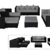 OUTFLEXX Loungemöbel-Set, Schwarz, Polyrattan, Für 9 Personen, Inkl. Kaffeetisch, Wasserfeste Kissenbox -Ausgewählte Gartenmöbelgeschäfte 1 1716 BOX B.jpg
