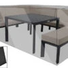 OUTFLEXX Premium Abdeckhaube, Z.B. Für Lounge 16472, 230x 220x 80cm, Schwarz, Wasserbeständig -Ausgewählte Gartenmöbelgeschäfte 1 17442.jpg