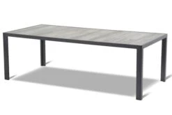 HARTMAN Tanger Esstisch,xerix/grey Wood, Aluminium/Keramik, 228x105cm