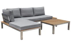 OUTFLEXX Loungemöbel, Silber/grau, Edelstahl/FSC-Teakholz/Textil, Für 4 Personen, Inkl. Kaffeetisch -Ausgewählte Gartenmöbelgeschäfte 1 18298.jpg