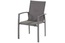 HARTMAN Canterbury Diningsessel, Xerix/mix-anthrazit, Alu/Textilene, 58x68x91cm