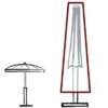 GARVIDA Schutzhülle Für Sonnenschirme Ø 250 - 400 Cm, Braun, Polyestergewebe, 212 X 57/18 Cm, Mit Zugband