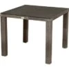 Ploß Rocking Dining Tisch, Grau/braun-meliert, Polyrattan, 90 X 90 Cm, Glasplatte In Steinoptik -Ausgewählte Gartenmöbelgeschäfte 1 20156.jpg